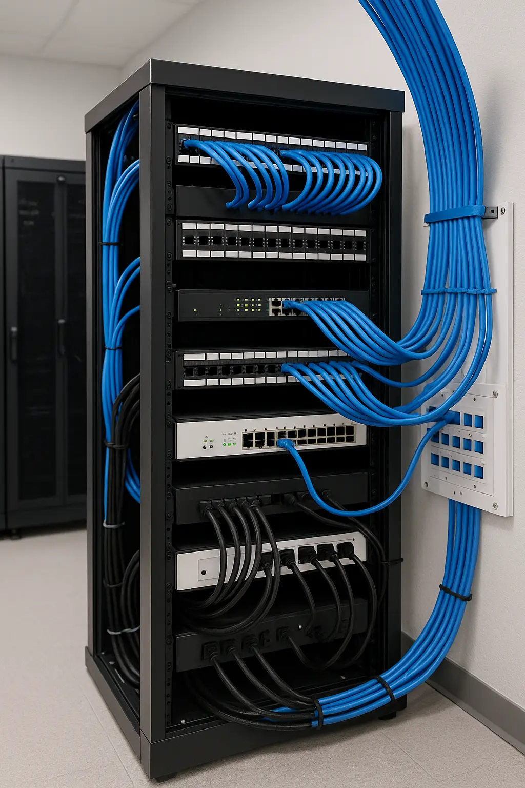 Infraestrutura de rede em Alphaville | Cabeamento e instalação profissional para empresas