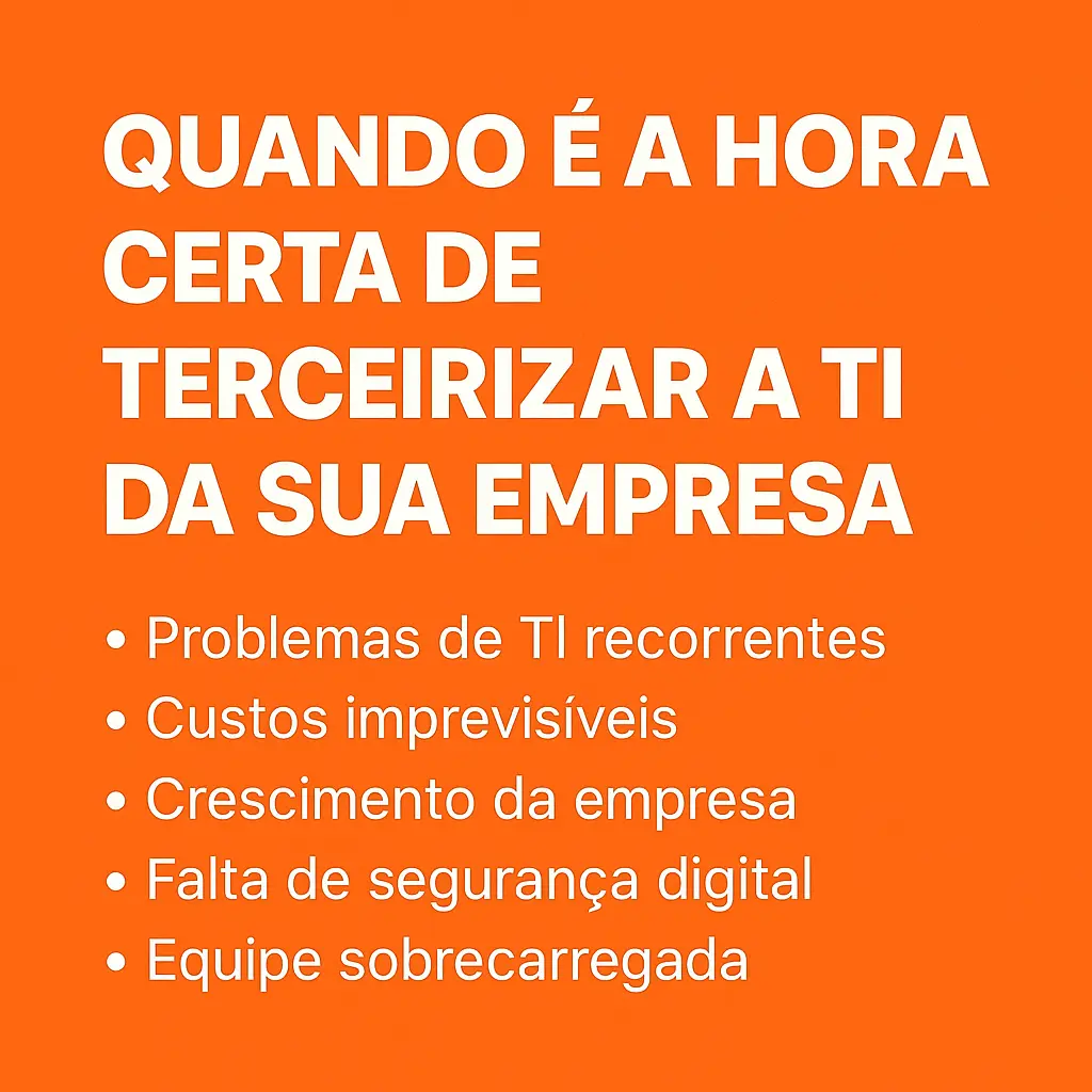 Terceirização de TI para sua empresa