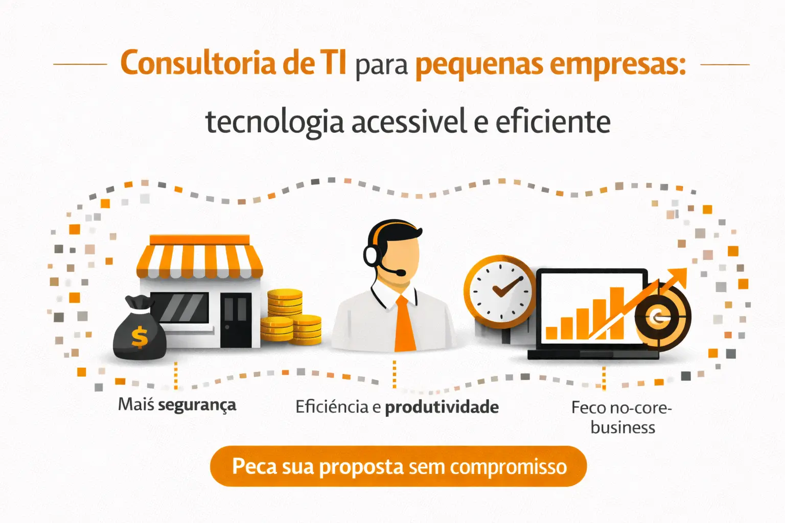 Consultoria de TI para pequenas empresas: tecnologia acessível e eficiente