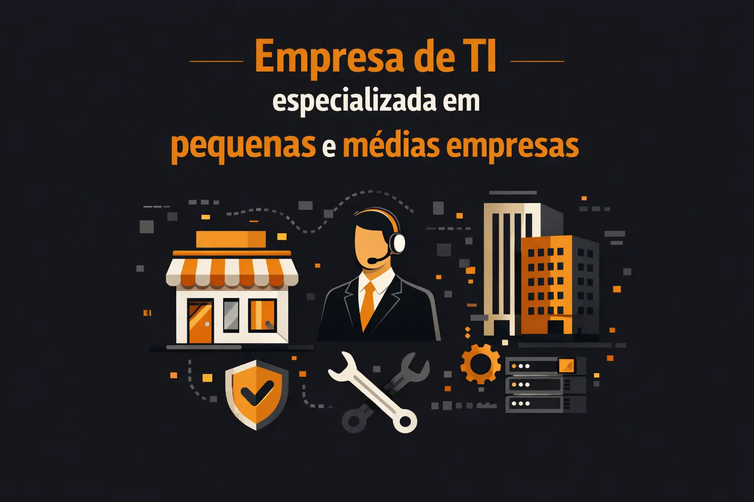 Empresa de TI especializada em pequenas e médias empresas