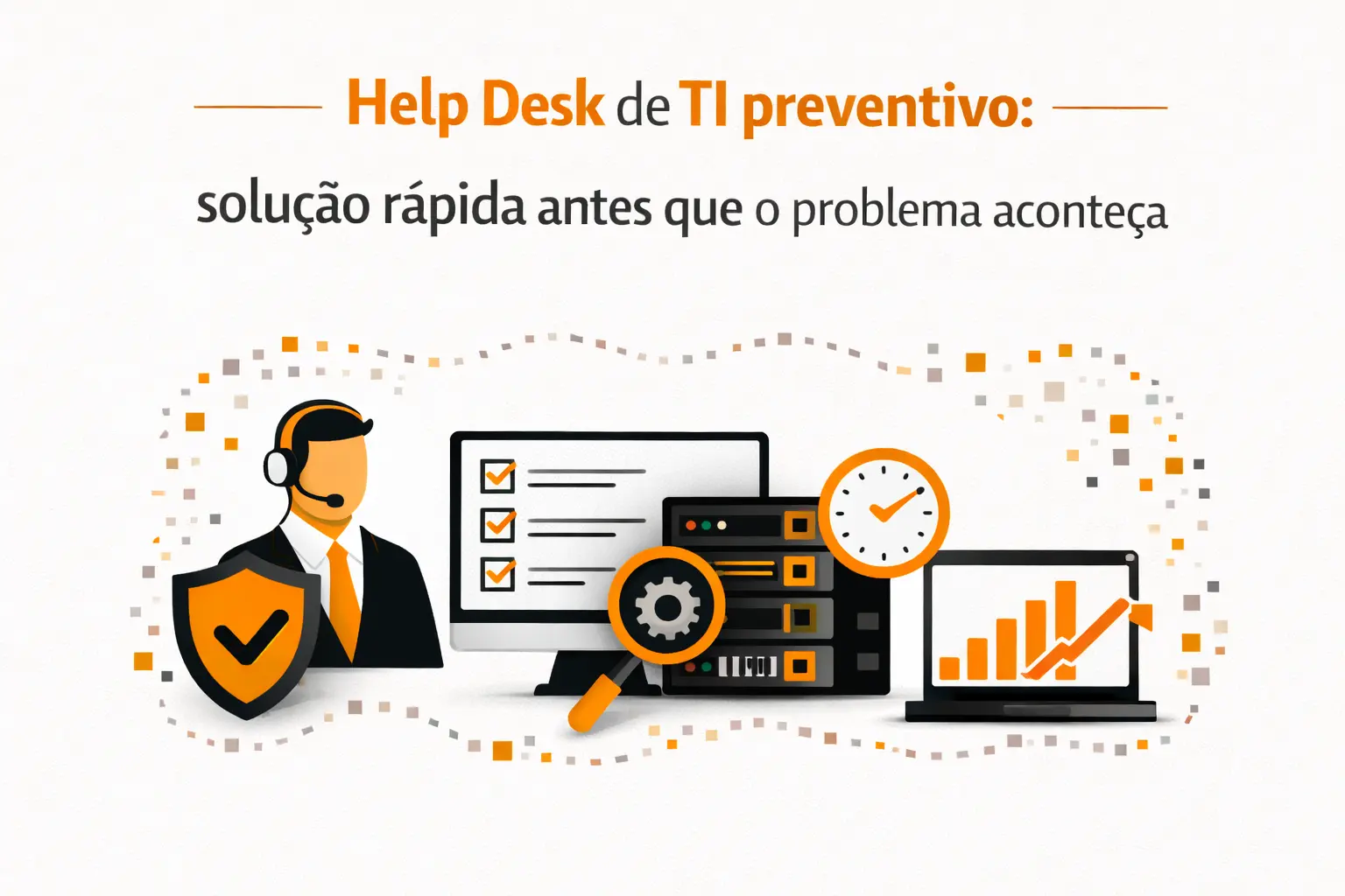 Help Desk de TI preventivo: solução rápida antes que o problema aconteça