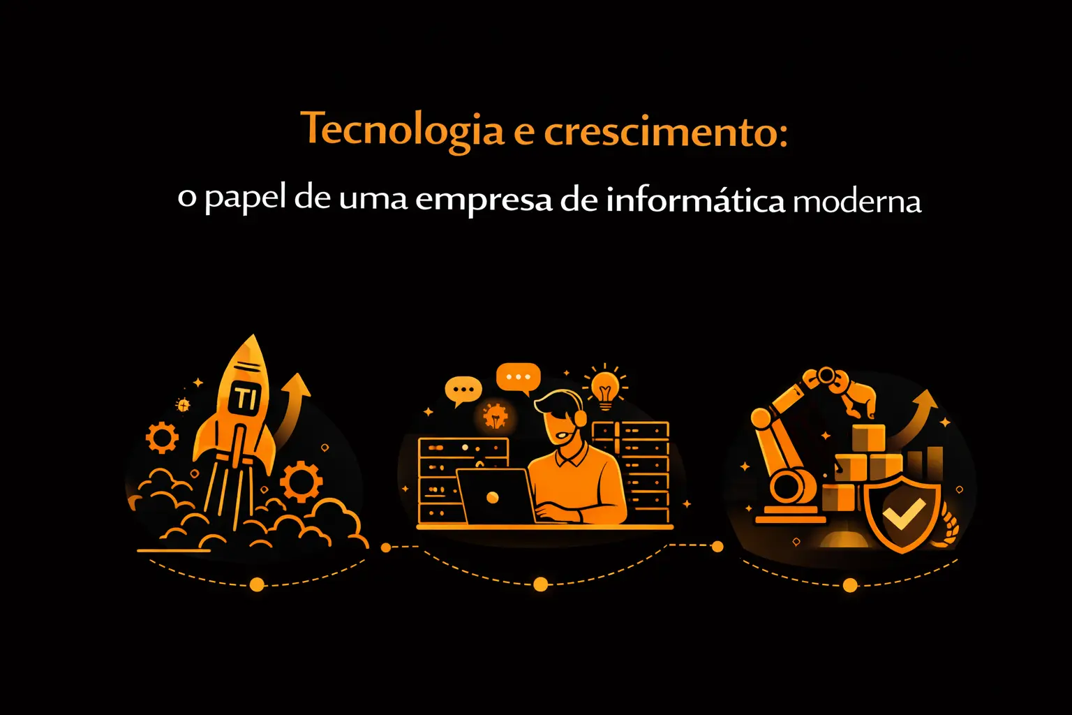 Tecnologia e crescimento: o papel de uma empresa de informática moderna