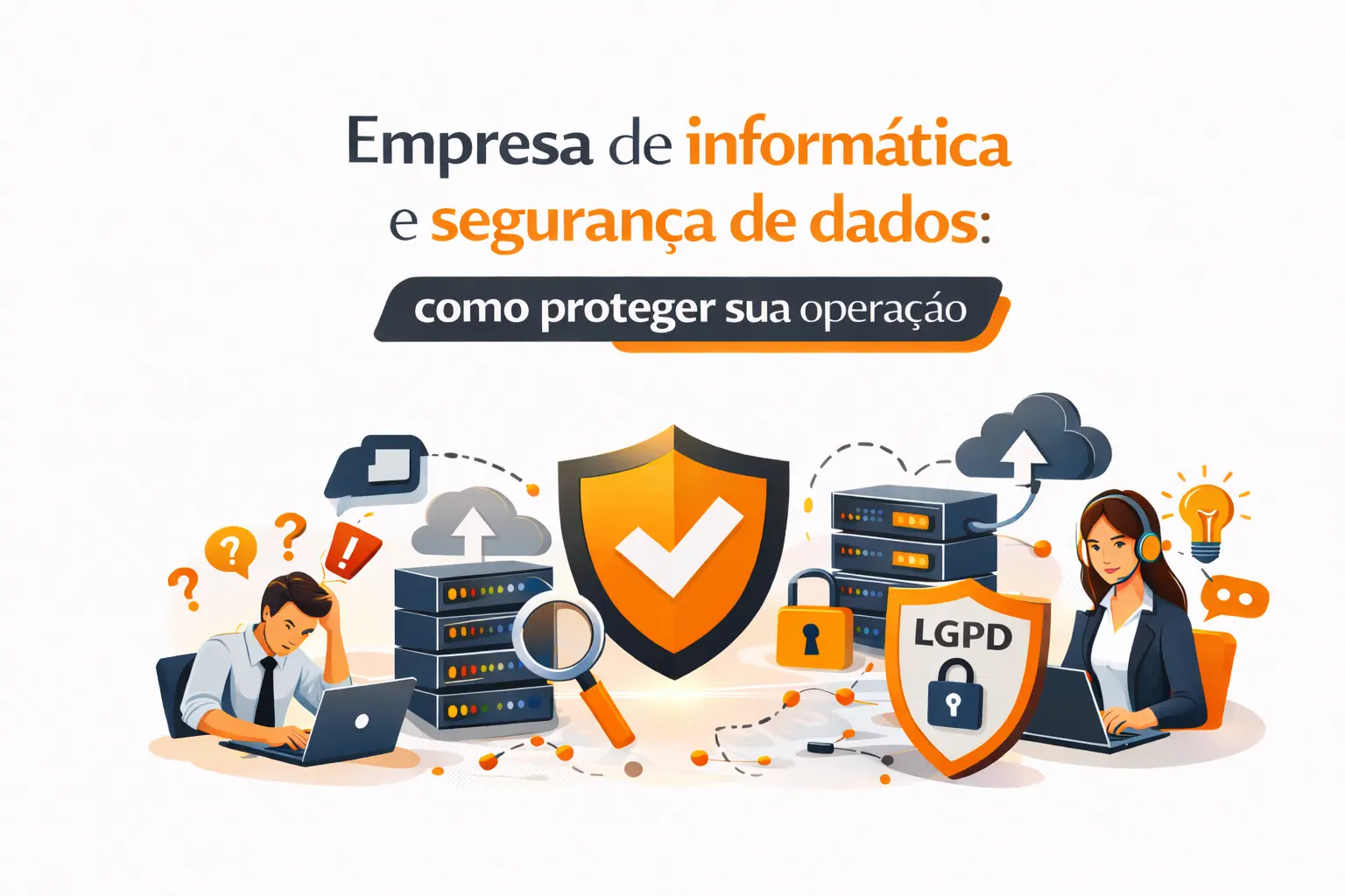 Empresa de informática e segurança de dados: como proteger sua operação